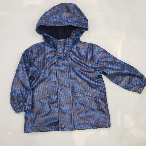 2T Blue Rain Jacket - Used - Picture 1 of 2